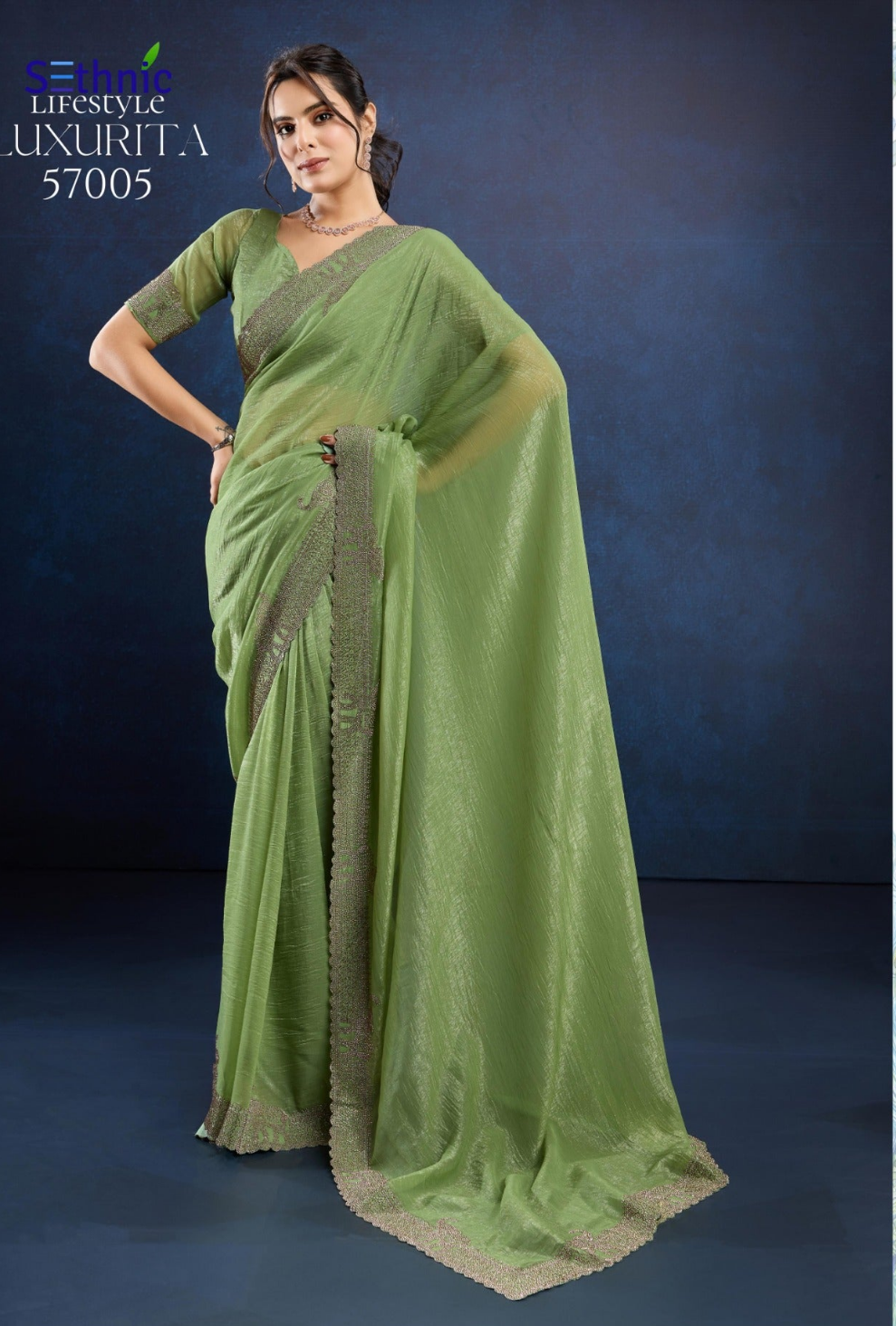 designer party wear saree