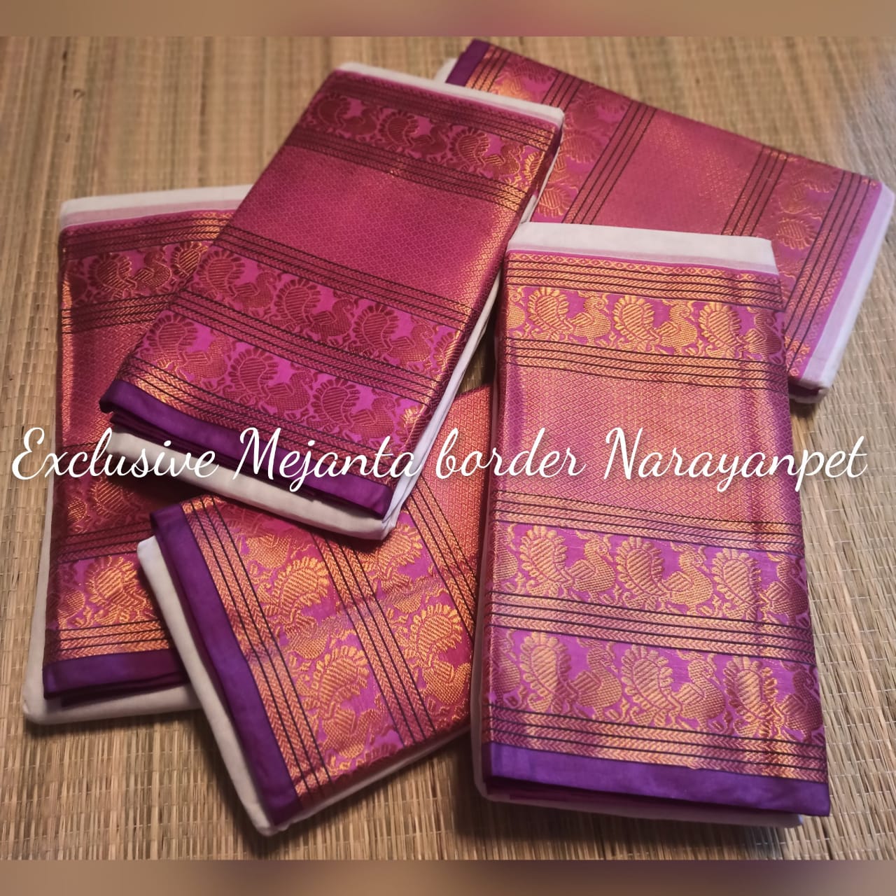 Onam specail - Narayanpet cotton sarees