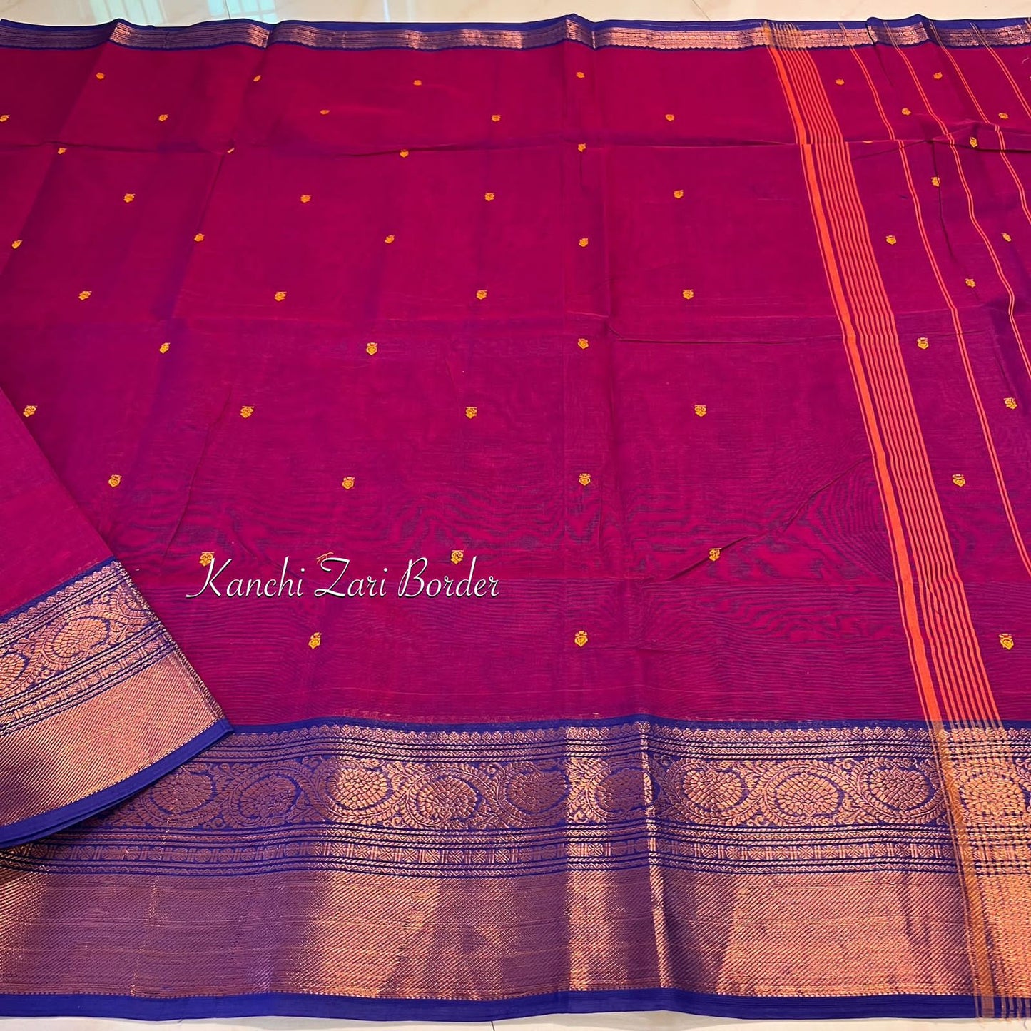 Kanchi cotton saree