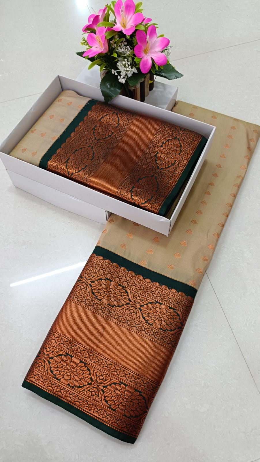 Stunning wedding pattu saree