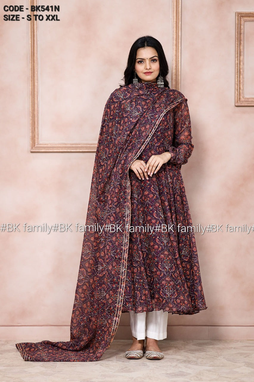 Sada Bahar Dress oIndian Gown - Long party dresses