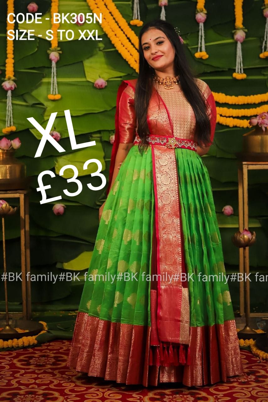 BK signature Pattu dress - Boxing day sale