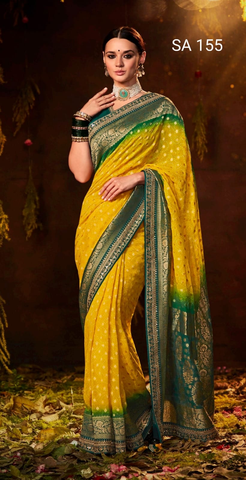 SIlk Georgette saree