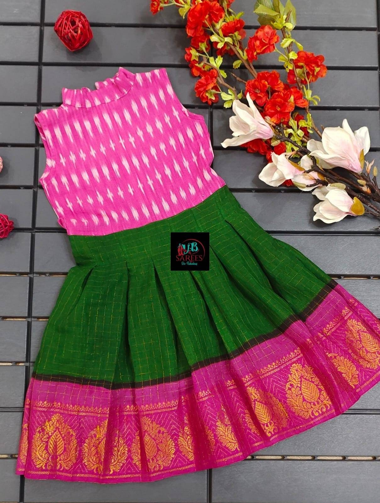 Indian traditional girls Designer frock