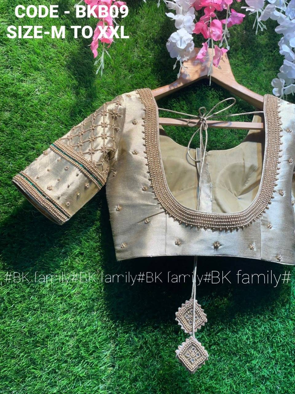 Maggum work designer saree blouse - ready made saree blouse - lehenga sarwe blouse