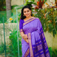 Purple Kalyani cotton saree