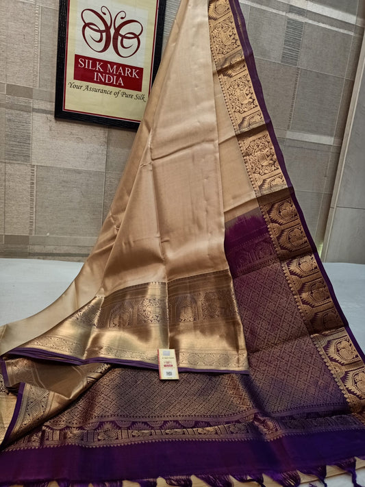 kanchivaram silk saree with silk mark certificate