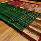 Green and maroon Kanchivaram pure silk