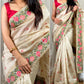 Ruhani silk Embroydory saree