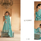 Indian party gown in 4 colours