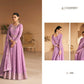 Indian party gown in 4 colours
