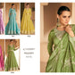 Indian party gown in 4 colours