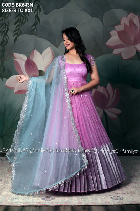 Indian princess pattu gown