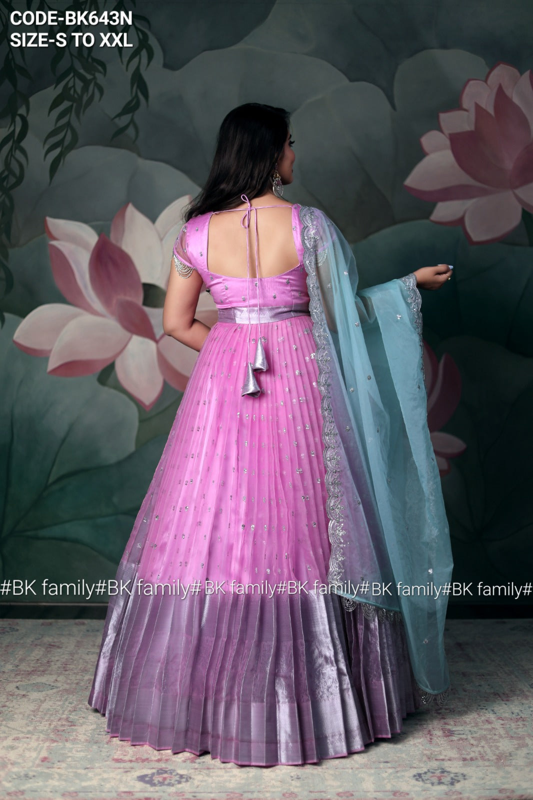 Indian princess pattu gown