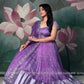 Charming Lilac Organza Dresss