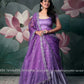 Charming Lilac Organza Dresss