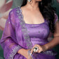 Charming Lilac Organza Dresss