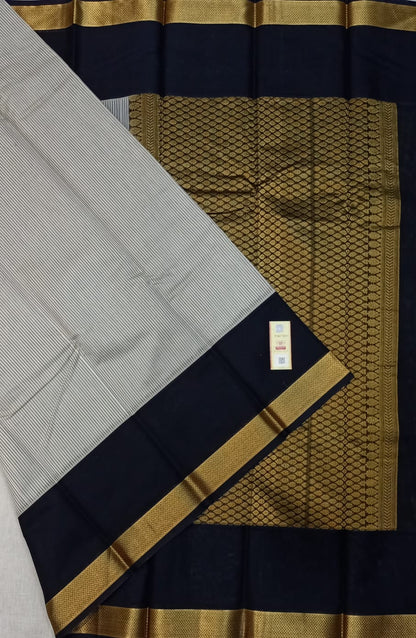 Kora silk Handloom cotton saree