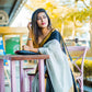 Kora silk Handloom cotton saree