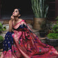 Kanji Banarashi silk - meena weaving saree