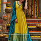 Be a traditional beauty - indian wedding pattu gown