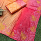 Cut work Organza party wear saree