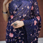 Georgette embroidary fancy saree