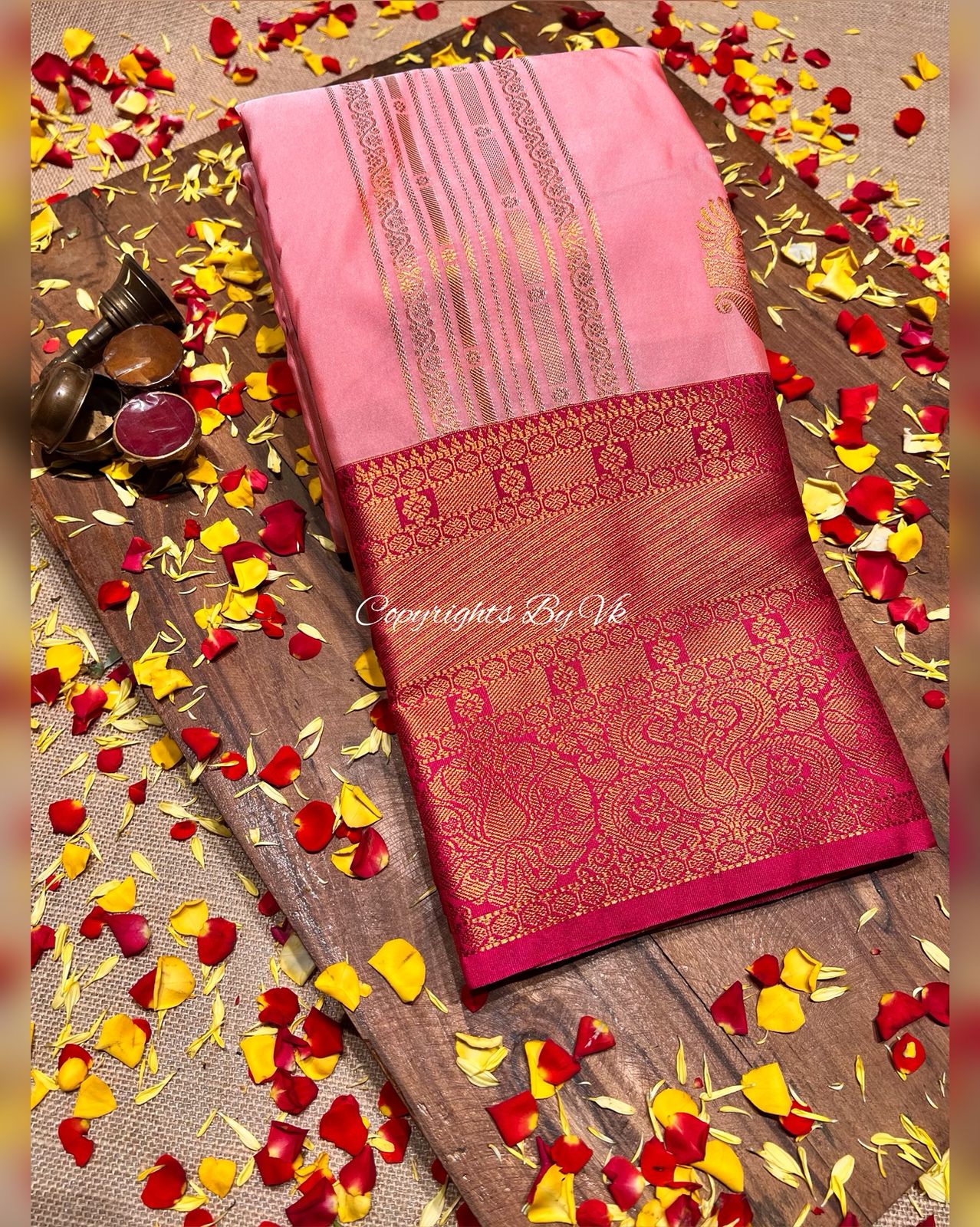 Pattu saree - Pink