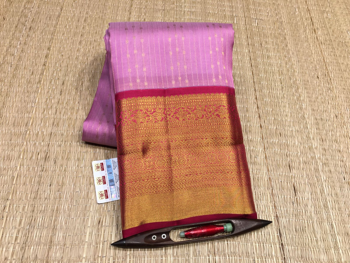 kanchivaram silk saree with silk mark certificate