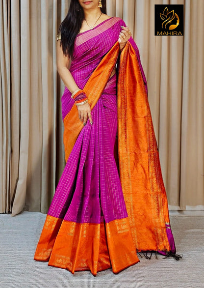 Check Mangalagiri saree