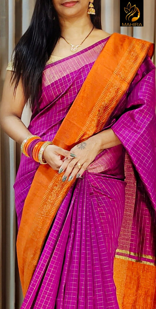 Check Mangalagiri saree