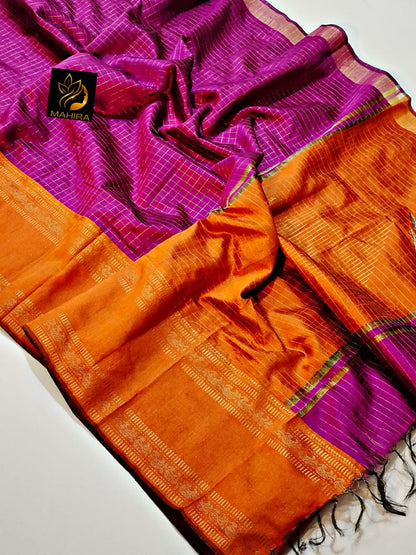 Check Mangalagiri saree