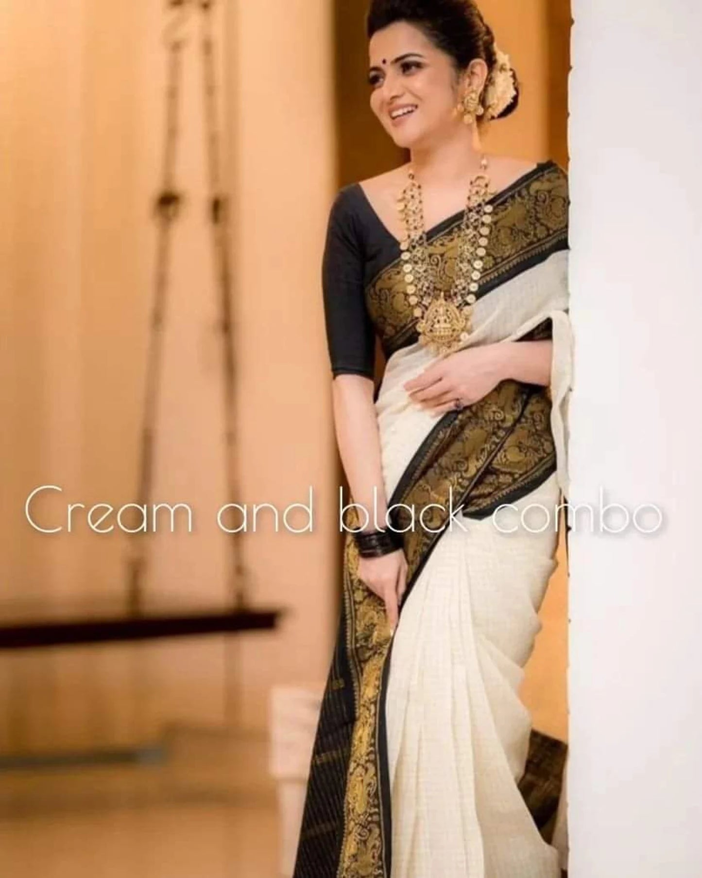 DD style Madurai sungudi cotton saree