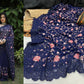 Georgette embroidary fancy saree
