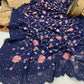 Georgette embroidary fancy saree