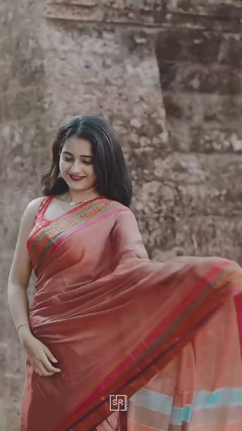 Narayanpeth Mercerised Cotton Saree