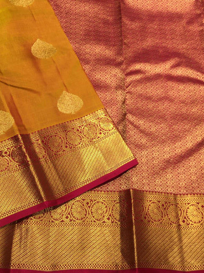 Traditional Kanchipuram Pure Silk Saree