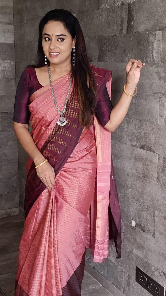 Baira oosi - soft silk saree