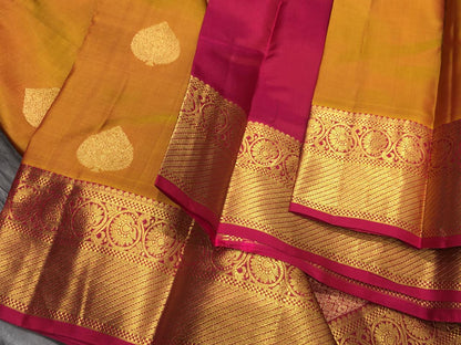 Traditional Kanchipuram Pure Silk Saree