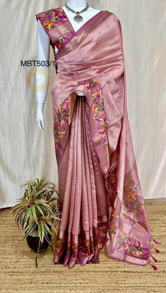 Classy tussar silk saree