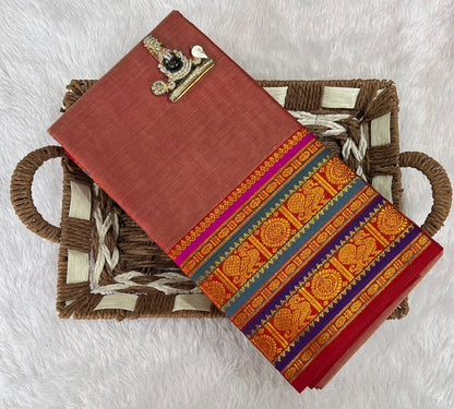 Narayanpeth Mercerised Cotton Saree