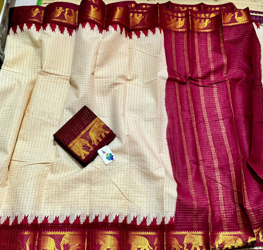 Rashmika saree - cotton saree