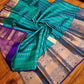 Kanchivaram silk Purple saree - wedding silk - soft silk saree - Kanchipuram silk saree - silk mark certified