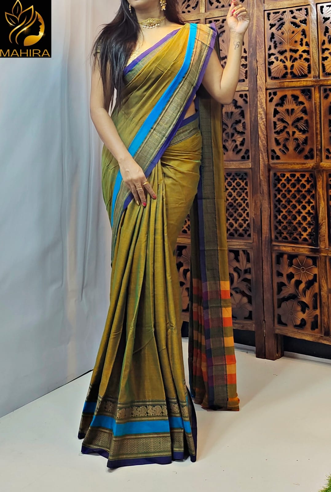 Narayanpet cotton saree - soft and light weight - saree for women in uk