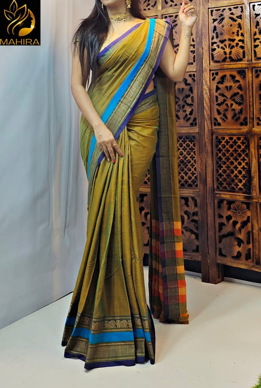 Narayanpet cotton saree - soft and light weight - saree for women in uk