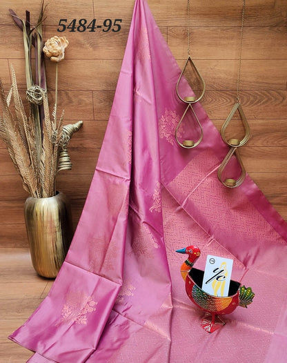 Self colour kanchi soft silk pattu saree - saree for women in uk