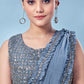 Ruffle - One Minute Saree, ready to wear sarees, party wear saree, saree for Christmas