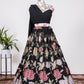 Ready-made lehenga - fully stitched - georgette lehenga With Sequins and Thread Embroidery Work