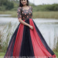 The Pure Georgette Dress stunning fit and flare dress - indian party dress