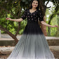 This Black shadded Indian Gown - Long party dresses